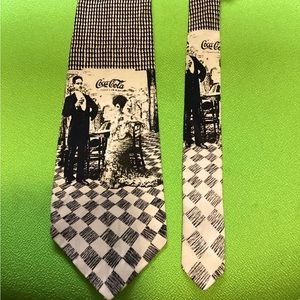 Vintage Authentic CocaCola Tie